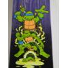 Image 2 : Display Worthy Santa Cruz x Teenage Mutant Ninja Turtles Collectable Skateboard Deck Featuring Leona