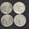 Image 2 : (4) Kennedy Half Dollars