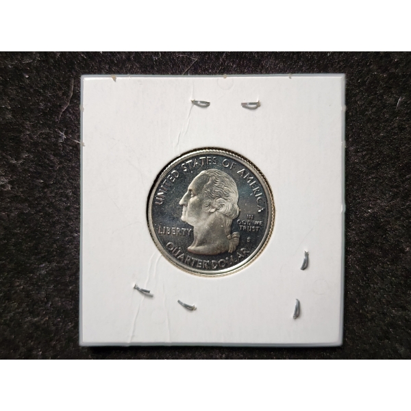2001-S Silver Proof Kentucky State Quarter
