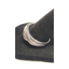 Image 4 : Men's 10K White Gold Channel Set Diamond Band Ring - Size 9.5 - Weight: 6.8g