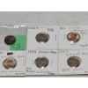 Image 1 : Assorted Die Strike Error Pennies and Wheat Pennies