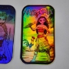 Image 4 : Six Assorted Collectible Holographic Disney Zombie Princess Stickers ~ Measures About 1.5" X 3" Each
