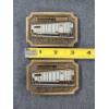 Image 7 : Two Norfolk Southern Roanoke Car Shop 1994 15,000th Rebody Car Belt Buckles