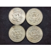 Image 4 : Four 40% Silver Kennedy Half Dollars - $2 Face Value
