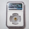 Image 3 : Undated Egyptian Eye of Ra Gold Coin - 1/500th ozt .9999 Gold - Graded by NGC MS70