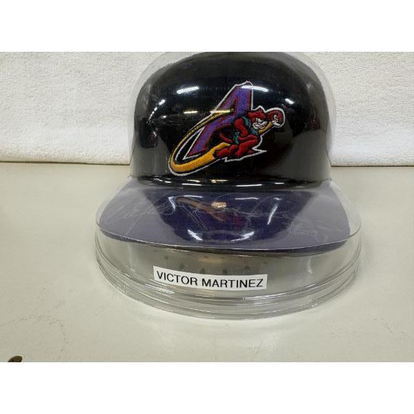 Akron Aeros Autographed Hat Victor Martinez - #41 -Minor Leagues
