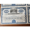 Image 6 : Lot of (4) Erie Railroad Company Stock Certificates 100 Shares - Dated 1950
