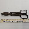 Image 2 : Vintage Utility Items: Three Electrical Line Insulators and a Pair of Industrial Sheet Metal Shears