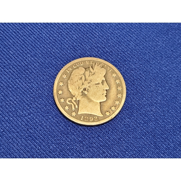1893-O U.S. 90% Silver Barber Half Dollar