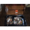 Image 1 : Wooden Box Of Costume Jewelry
















