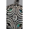 Image 4 : Collection Of Sterling Silver Jewelry With Abalone Inlay - Total Weight: 26.6g
