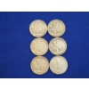 Image 4 : x6 Assorted Years Walking Liberty 90% Silver Half Dollars FV: $3.00
