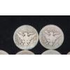 Image 6 : Assorted Years Barber 90% Silver Quarters - Face Value: $1.50