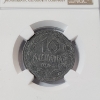 Image 2 : NGC Genuine 1943 BN Serbia 10D German Occupation 