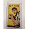 Image 1 : Joe Namath New York Jets Throwback Archives Football Card In Protective Holder - Mint Condition