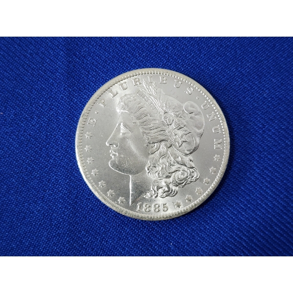 1885-O 90% Silver Morgan Dollar