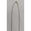 Image 6 : 14K Yellow Gold Horshoe Diamond 18" Necklace - Weight: 1.9g