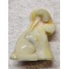 Image 2 : Degenhart Vintage Glass Dog Figurine - Ivory Slag