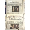 Image 4 : Lot of 16 Newspapers and 3 Magazines - Bill Clinton Related