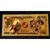 Image 3 : Pure 24k .999 Gold Foil NIPPON GINKO "SAILOR MOON" Note - Mint Condition - NEW SERIES - Note 2/5