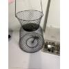 Image 3 : Collapsible Floating Wire Fishing Basket & Box of Fishing Hooks 