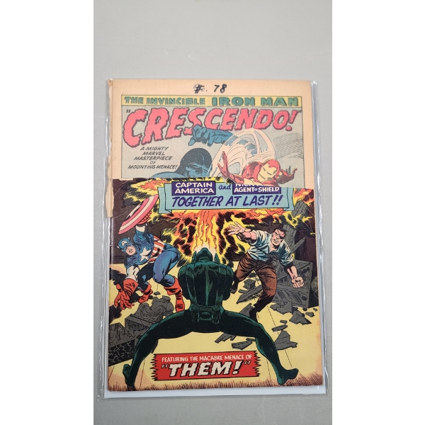 Vintage Marvel Comics "Tales Of Suspense" Iron Man & Captain America #78 June 1966 Issue