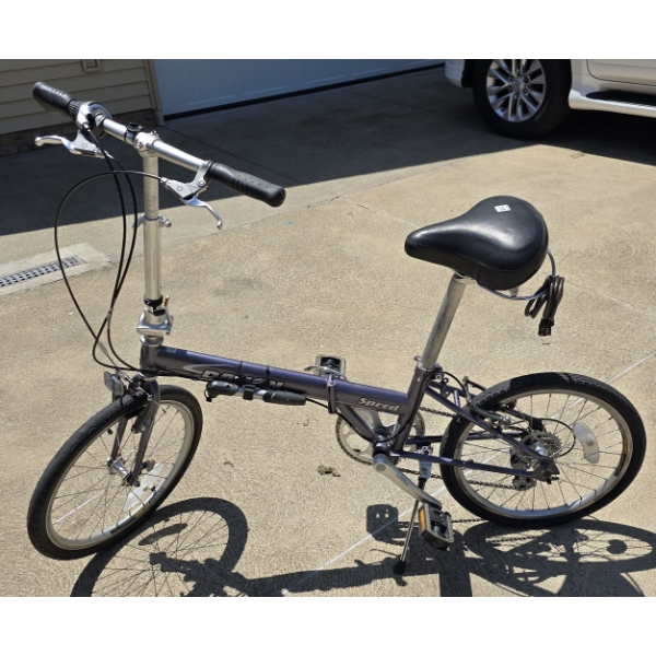 Dahon Speed Folding Bicycle - 20" Wheels with Accessories
