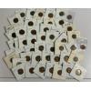 Image 1 : Lot of 50 Assorted Year Pennies, Including Wheat and Copper, FV $.50