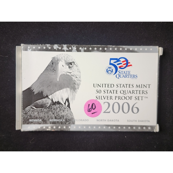 2006 United States 50 State Quarters Silver Proof Set