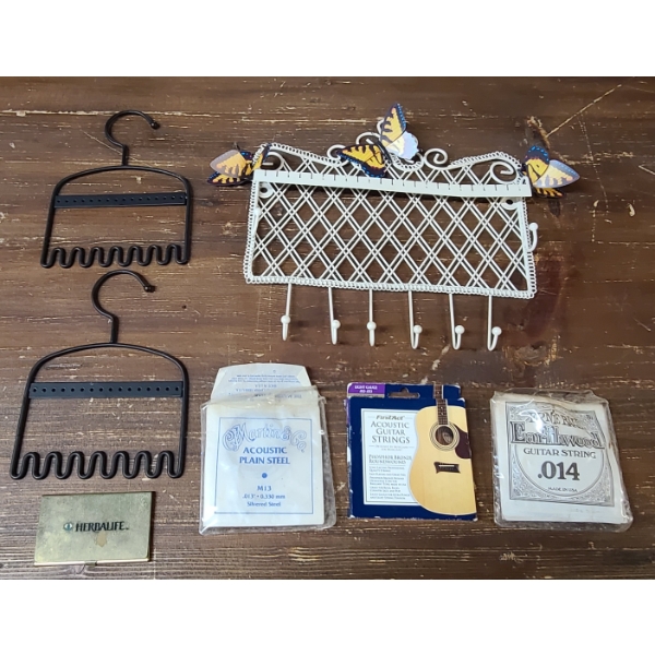 Jewelry Holders, Guitar String & More 