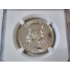 Image 2 : NGC GRADED PF68 1952 Franklin Half Dollar 90% Silver 