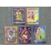 Image 1 : Five Assorted NUMBERED /249 Football Trading Cards Including Rookies, Foils & Different Colors!