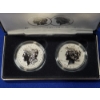 Image 2 : 2025 U.S. Mint - Morgan and Peace Dollar Reverse Proof 2-Coin Set .999 Fine Silver - Incredible Set