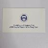 Image 6 : 1999 United States Mint Clad Proof Set with CoA and Original Packaging