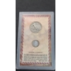 Image 5 : Silver 1944 Mercury Dime & 1944 Walking Liberty Half Dollar In Display & Tribute 1927D Double Eagle 