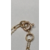 Image 3 : (2) 14K Yellow Gold 5" Cable Link Style Bracelets - Total Weight: 0.9g