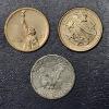 Image 2 : 3 Pcs US Dollar Coins Incl: OHIO $1, Sacagawea $1 & $1 Susan B Anthony Unc  - See PIcs