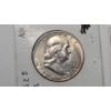 Image 3 : 1951 & 1952-D 90% Silver Franklin Half Dollars - AU Condition