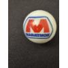 Image 1 : Vintage Marathon Gas & Oil Advertising One Inch Shooter Marble - Mint Condition