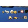 Image 4 : Assorted Lot Of Pins & Sliding Quartz Clock