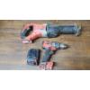 Image 1 : Milwaukee M18 Sawzall Reciprocating Saw & M18 Fuel 18V Lithium-Ion Brushless 1/2" Hammer Drill