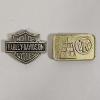 Image 1 : Harley-Davidson Bar And Shield Along With Forged Industrial Oilfield Belt Buckles
