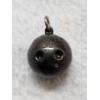 Image 1 : Sterling Silver (3.3g) Bowling Ball Pendant