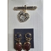 Image 6 : Assorted Costume Jewelry incl Earrings, Brooch, Necklace and More