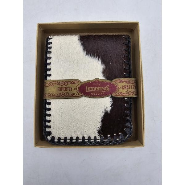 Vintage Cowhide and Leather Wallet