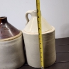 Image 6 : Two Smaller Vintage Stoneware Crocks ~ Both Unmarked ~ Likely One Gallon Crocks