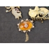 Image 4 : Lot of 6 Beautiful Assorted Gold-Tone Brooches
