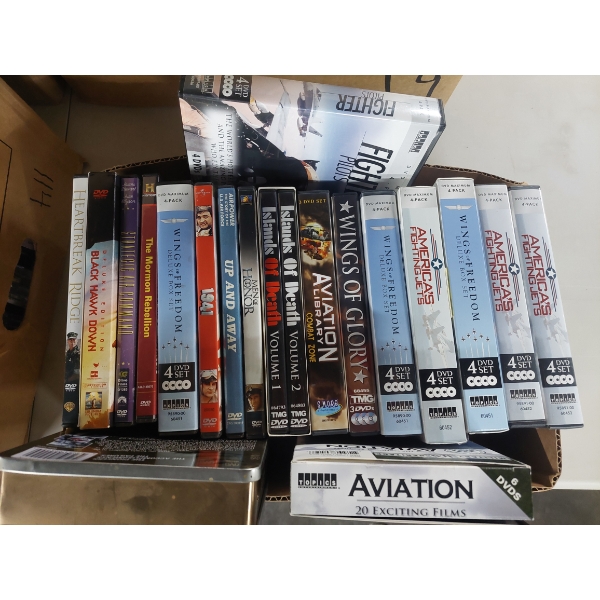 Specialty Group Of DVD's - American Planes Aviation History See Pics