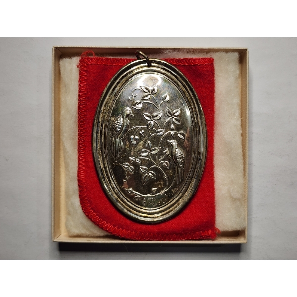 1972 Towle Sterling Silver Medallion Weighing 26 Grams