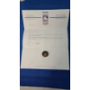 Image 1 : Civil War Union Infantry Button With COA 